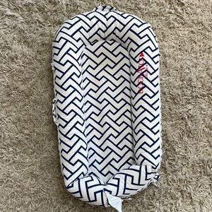 Navy and white Dock a Tot deluxe